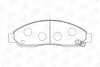 Гальмівні колодки передні Isuzu D-Max I / Great Wall Hover CHAMPION 572643CH (фото 2)