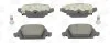 CHAMPION OPEL Тормозные колодки задние Corsa C 01- 573009CH