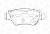 Гальмівні колодки задні Opel Astra G, Zafira A / Chevrolet Corsa / Chrysler Concorde CHAMPION 573010CH (фото 2)
