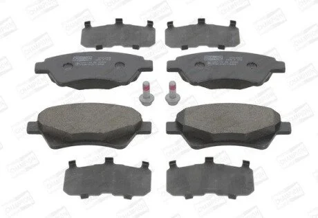 Колодки тормозные дисковые передние Renault Megane II (01-12) CHAMPIO CHAMPION 573124CH