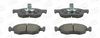 Колодки тормозные дисковые передние FIAT Doblo, Punto II CHAMPION 573130CH (фото 2)