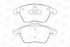 Колодки тормозные дисковые передние Citroen C4 2.0i / 2.0 HDI CHAMPIO CHAMPION 573134CH (фото 2)