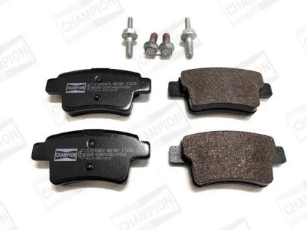 Колодки тормозные дисковые задние CITROEN C4 Grand Picasso I (UA_) 06-13, C4 Pic CHAMPION 573194CH