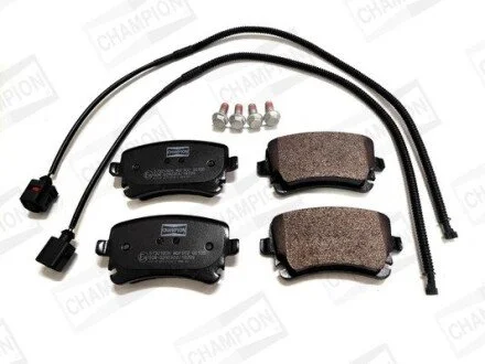 VW Тормозные колодки задн.Audi A4/A6/A8 04-T5 CHAMPION 573219CH