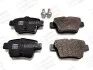 CITROEN Тормозные колодки задн.C4,Peugeot 307 (сист.BOSCH) CHAMPION 573235CH (фото 1)