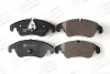 Колодки тормозные дисковые передние AUDI A4 B8 (8K2) 07-15, A4 B8 Avant (8K5) 07 CHAMPION 573247CH (фото 1)