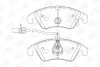 Колодки тормозные дисковые передние AUDI A4 B8 (8K2) 07-15, A4 B8 Avant (8K5) 07 CHAMPION 573247CH (фото 2)