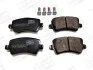 Гальмівні колодки задні Land Rover Freelander 2, Range Rover Evoque/ Ford Galaxy / Volvo V60, V70 CHAMPION 573250CH (фото 1)