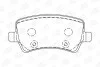 Гальмівні колодки задні Land Rover Freelander 2, Range Rover Evoque/ Ford Galaxy / Volvo V60, V70 CHAMPION 573250CH (фото 2)