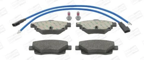Колодки тормозные дисковые задние Transit 2.2TDCi, 2.3 16V, 2.4 TDCi (06-) (5732 CHAMPION 573277CH