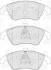 Колодки тормозные дисковые передние MERCEDES C-class CHAMPION 573291CH (фото 2)