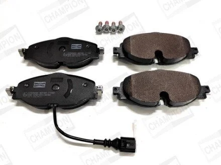 Колодки тормозные дисковые передние AUDI A3 (8V1) CHAMPION 573390CH