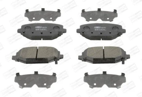 FIAT Тормозные колодки задн.Freemont,Dodge Caravan,Chrysler Grand Voyager 2.0/3.608- CHAMPION 573412CH