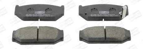 SUZUKI Тормозные колодки передн.Swift III 05- CHAMPION 573417CH