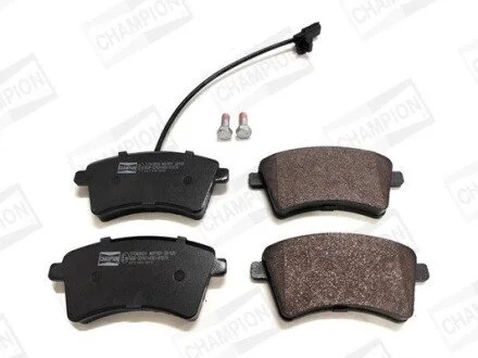 Колодки тормозные дисковые передние RENAULT KANGOO / GRAND KANGOO (KW0/1_) CHAMPION 573436CH