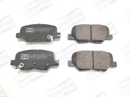 Колодки тормозные дисковые задние CITROEN C4 AIRCROSS 10-|MAZDA 6 Estate (GJ, GL CHAMPION 573442CH