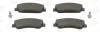 Колодки тормозные дисковые передние Citroen C4 (14-), C-ELYSEE (12-)/Peugeot 301 573461CH