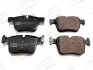 Колодки тормозные дисковые задние MB C-Class (14-) (573609CH) CHAMPION