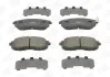 Колодки тормозные дисковые передние FIAT SEDICI (189_) 06-14|SUZUKI SX4 (EY, GY) CHAMPION 573646CH (фото 1)