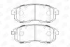 Колодки тормозные дисковые передние FIAT SEDICI (189_) 06-14|SUZUKI SX4 (EY, GY) CHAMPION 573646CH (фото 2)