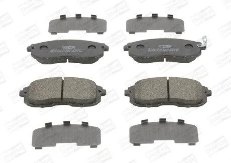 Колодки тормозные дисковые передние FIAT SEDICI (189_) 06-14|SUZUKI SX4 (EY, GY) CHAMPION 573646CH