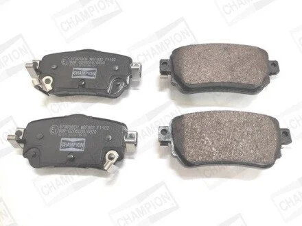Гальмівні колодки задні Renault Kadjar, Koleos II / Nissan Leaf, Qashqai II, X-Trail III CHAMPION 573658CH