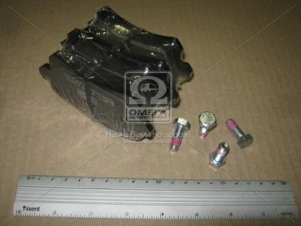 Колодки гальмівні дискові VOLKSWAGEN Tiguan CHAMPION 573667CH