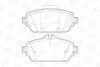 Колодки тормозные дисковые передние MERCEDES-BENZ C-CLASS (W205) 13-, C-CLASS T- CHAMPION 573671CH (фото 2)