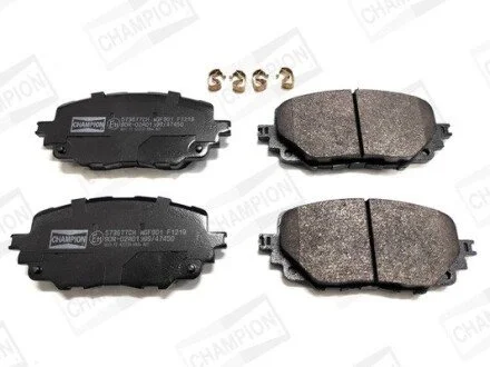 Гальмівні колодки передні Fiat 124 Spider / Mazda MX-5 CHAMPION 573677CH (фото 1)