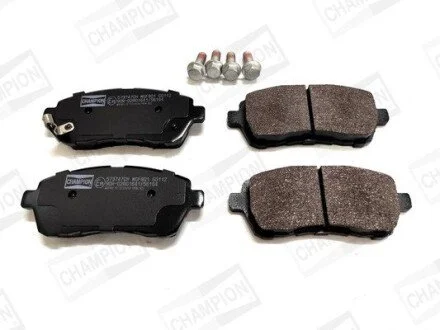 Гальмівні колодки передні Ford Fiesta VI, KA+ CHAMPION 573747CH