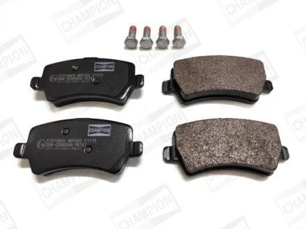 Колодки тормозные дисковые задние Volvo XC60 (08-) CHAMPION 573748CH