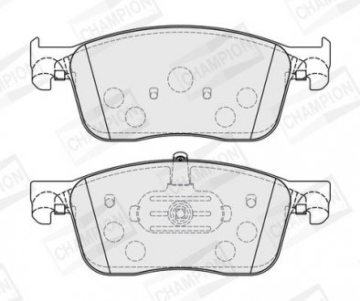 Гальмівні колодки CHAMPION 573862CH