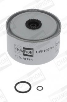 Фільтр паливний CHAMPION CFF100706 (фото 1)