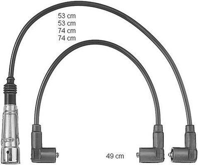 Комплект кабелів високовольтних CHAMPION CLS249 (фото 1)