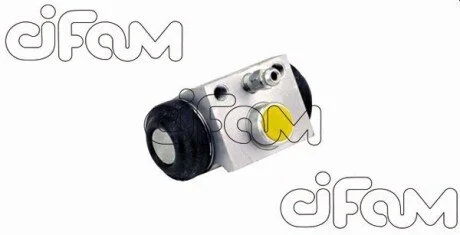 Фото fiat тормозной цилиндр задний 500 10-, panda 10-13, ford ka 08-16 CIFAM 101-1026 FIAT Тормозной цилиндр задний 500 10-, PANDA 10-13, FORD KA 08-16 CIFAM 101-1026