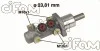 Головний гальмівний циліндр 80 B4/100 C4/A6 C4(D1=23,81mm, -ABS)(Lucas) 202-247