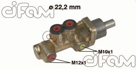 OPEL Главный тормозной цилиндр Vectra A 2.0I 89- 22.22 ATE CIFAM 202-254