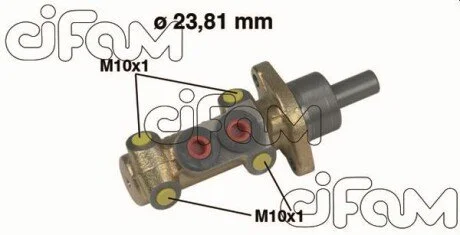 RENAULT Главный тормозной цилиндр MEGANE SCENIC 1.9D 99- 23.81 CIFAM 202-418