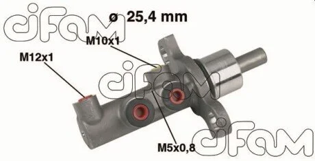 OPEL Главный тормозной цилиндр VECTRA C 02- CIFAM 202-438