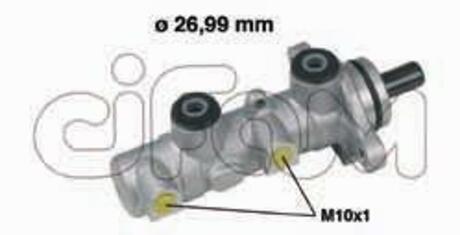 Головний гальмівний циліндр CIFAM 202-588