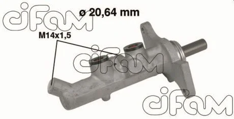 TOYOTA Главный тормозной цилиндр COROLLA / ALLEX 04-07 CIFAM 202-593