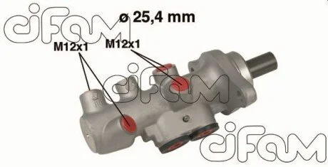 FORD Главный тормозной цилиндр GALAXY 95-06, SEAT ALHAMBRA 96-10, VW SHARAN 97-10 CIFAM 202-607