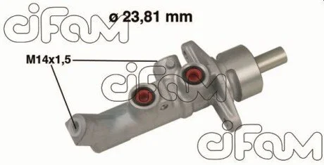 Головний гальмівний циліндр Avensis 03-(D1=23,81mm, +ESP)(Bosch) CIFAM 202-648