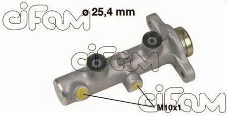 Головний гальмівний циліндр X-Trail 01-(D1=25,4mm) CIFAM 202-652