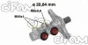 CIFAM Главный тормозной цилиндр FIAT 500 202-682