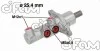 CIFAM FORD Главный тормозной цилиндр (торм установка Ate, с ABS) C-MAX 07-10, FOCUS II 04-12 202-718