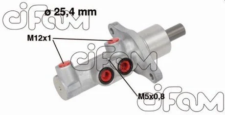 FORD Главный тормозной цилиндр (торм установка Ate, с ABS) C-MAX 07-10, FOCUS II 04-12 CIFAM 202-718