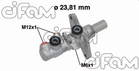 Циліндр гальмівний (головний) Audi Q3/VW Passat 05-15 (d=23,81 мм) CIFAM 202742