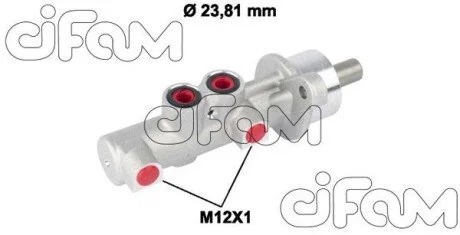 OPEL Главный тормозной цилиндр с ABS+ESP Combo 04-,Corsa C 00-,Tigra 04- (сист.Bosch) CIFAM 202-788