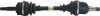 CIFAM OPEL Полуось левая Combo 01-, Corsa C 00- (c ABS) 655-765